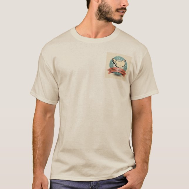Chicken Whisperer Men's Basic T-Shirt (Front)
