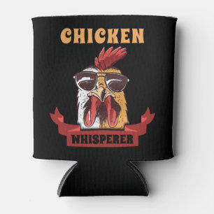 Chicken Whisperer T shirt Funny Chicken Lover Farm Can Cooler