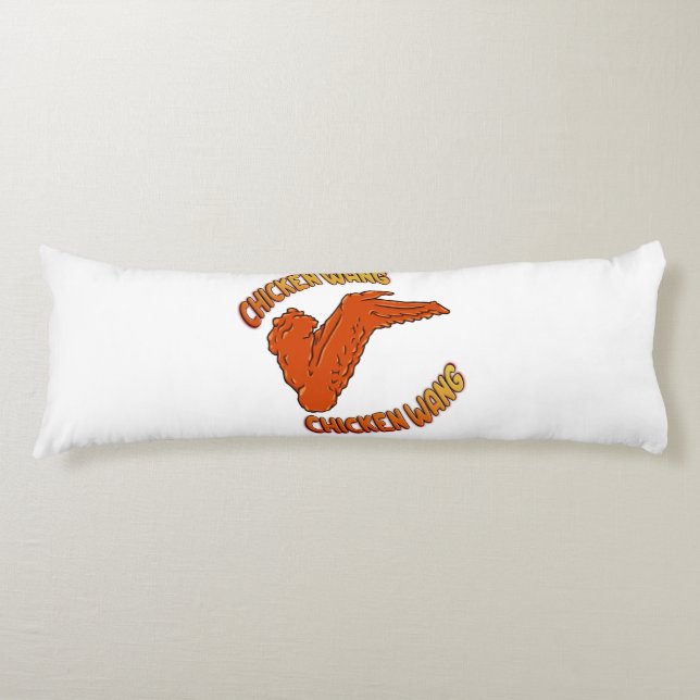 Chicken Wing Body Pillow (Front)