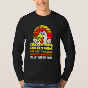 Chicken Wing Chicken Wing Hotdog And Bologna For K T-Shirt
