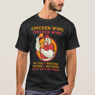 Chicken Wing Chicken Wing Shirt Kids Hot Dog Bolog