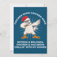 Chicken Wing Chicken Wing Shirt Song Lyric Hot Dog
