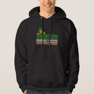 Chicken Wing Chicken Wing Song Hot Dog Bologna St  Hoodie