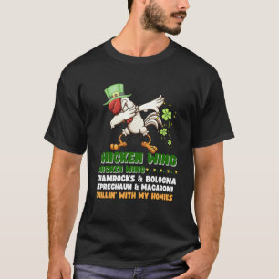 Chicken Wing Chicken Wing Song Hot Dog Bologna St  T-Shirt