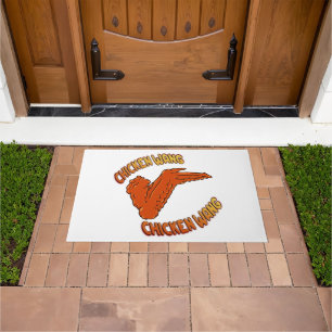 Chicken Wing Door Mat