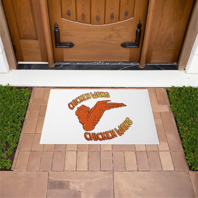 Chicken Wing Door Mat (Outdoor)
