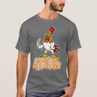Chicken Wing Eating Champion Funny 