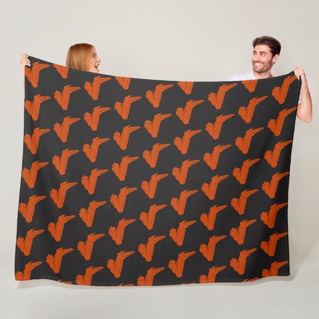 Chicken Wing Fleece Blanket, All Sizes Blanket (In Situ)