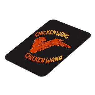 Chicken Wing Flexible Photo Magnet