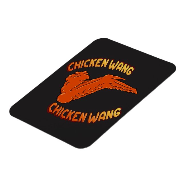 Chicken Wing Flexible Photo Magnet (Left Side)