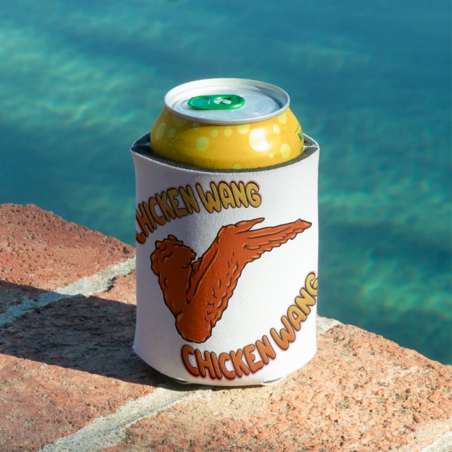 Chicken Wing Foam Can Cooler (In Situ Pool)