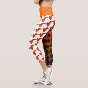 Chicken Wing High Waisted Yoga Capris