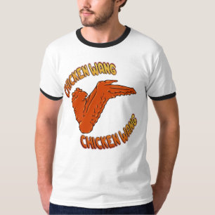 Chicken Wing Men's Basic Ringer T-Shirt