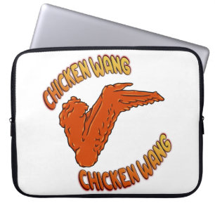 Chicken Wing Neoprene Laptop Sleeve