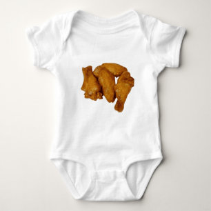 Chicken Wings Crispy Delicious Baby Bodysuit