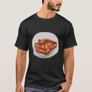 Chicken Wings In Bowl  Cooked Chicken Wings T-Shirt