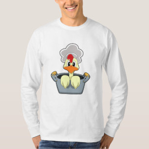 Chicken with Cooking pot T-Shirt