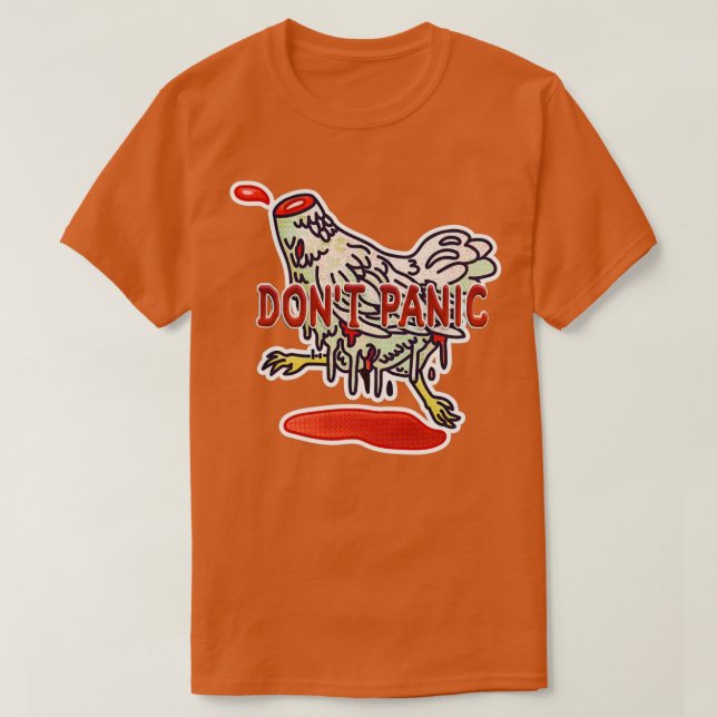 Chicken with Its Head Cut Off  T-Shirt (Design Front)