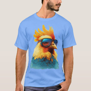 Chicken with sunglasses 5 T-Shirt