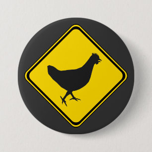 Chicken Xing! 7.5 Cm Round Badge