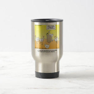 Chickenhead Anonymous Cartoon Gifts & Tees Travel Mug