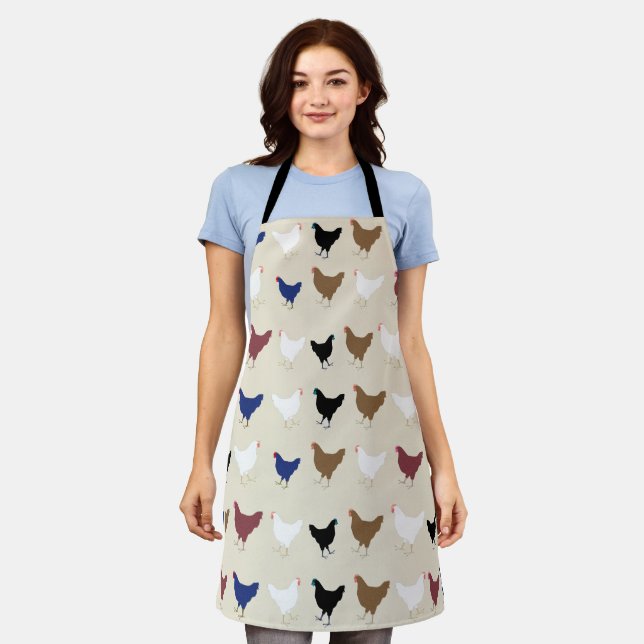 Chickens Apron (Worn)