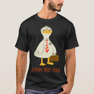 Chickens Are Friends Not Food  Cute Vegans & Veget T-Shirt