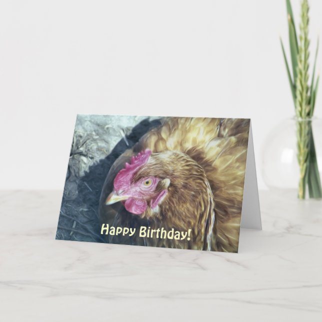 CHICKENS CARD (Front)