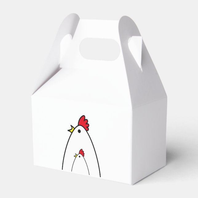 Chickens Favour Box (Front Side)