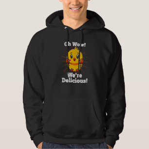 Chickens  Fried Chicken Inappropriate Chicken Hoodie