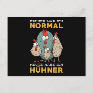Chickens Say Funny Postcard