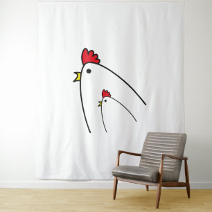 Chickens Tapestry