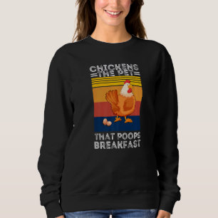 Chickens The Pet That Poops Breakfast Farmers Tee