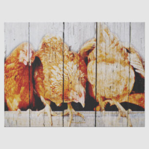 Chickens Tissue Paper