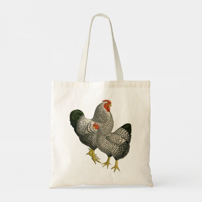 Chickens Tote Bag (Back)