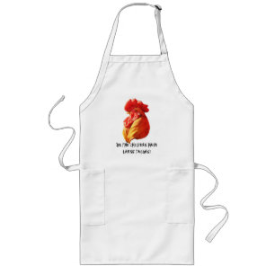 Chickens with Large Talons Long Apron