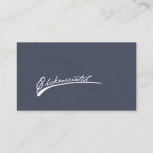 Chickenscratch Business Cards