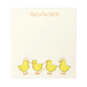 Chicks 5.5" x 6" Notepad - 40 pages