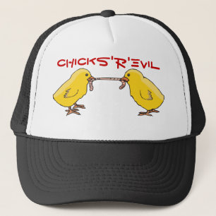 chicks, CHICKS'R'EVIL Trucker Hat