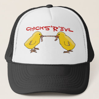 chicks, CHICKS'R'EVIL Trucker Hat