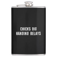 Chicks Dig Hanging Belays Rock Climbing