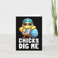 Chicks Dig Me Funny Happy Easter Day Nurse Doctor