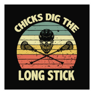 Chicks Dig The Long Stick Photo Print