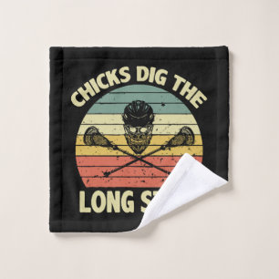Chicks Dig The Long Stick Wash Cloth