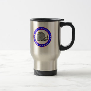 chicks for republicans travel mug