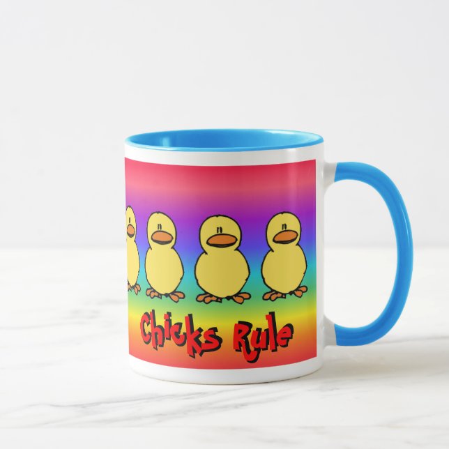 Chicks Rule Mug (Right)