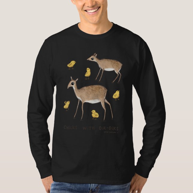 Chicks With Dik Diks T-Shirt (Front)