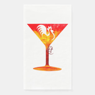 Chicktini Martini Art  Napkin