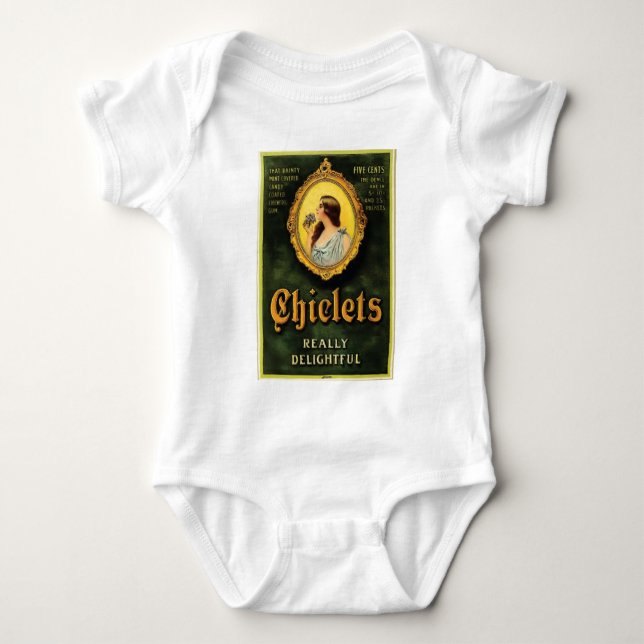 chiclets baby bodysuit (Front)