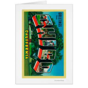 Chico, California - Large Letter Scenes